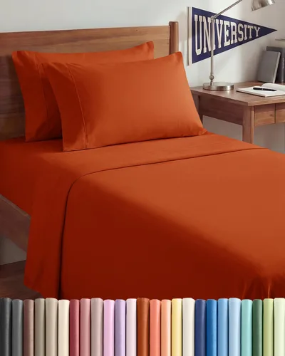 Miniatura 189 de Juego de sábanas Queen de 6 piezas, sábanas tamaño Queen, ropa de cama suave de lujo de hotel, refrescante, cómoda y transpirable, 1 encimera, 1 26