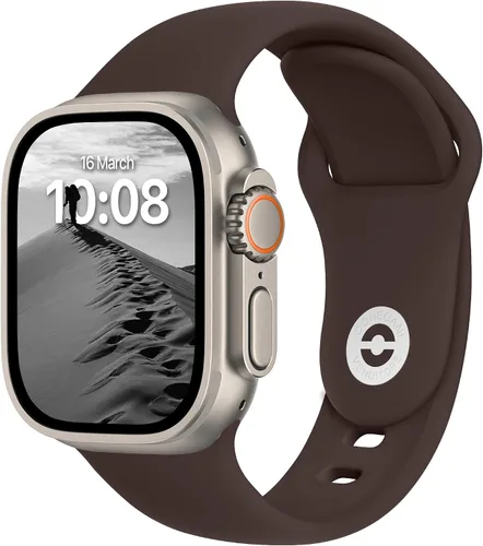 Miniatura 13 de ELETTRONEO SB Correa Deportiva para Bandas de Apple Watch Mujeres Ultra 3 2 49mm, Series 11 10 46mm, 9 8 7 45mm 41mm, SE 6 5 4 44mm 40mm, 3 2 1 42mm