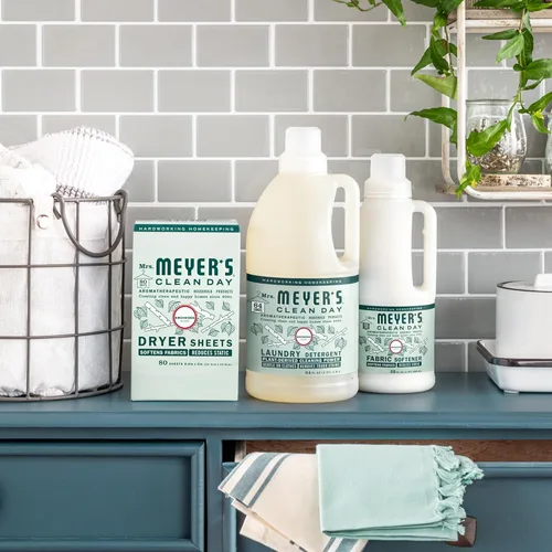 Miniatura 6 de MRS. MEYER'S CLEAN DAY - Hojas para secadora, suavizante de telas, reduce la estática, infundida con aceites esenciales, madera de abedul, 80