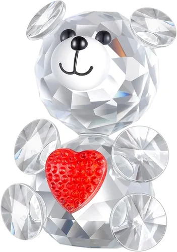 Miniatura 7 de Colección de figuras de ángel de cristal, bonito adorno de cristal, estatua para decoración del hogar, mesa de animales, regalo coleccionable