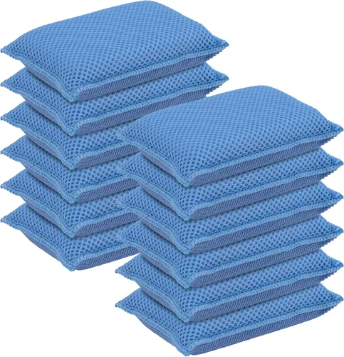 Miniatura 14 de Miracle - Esponjas de microfibra para cocina, antiarañazos, limpieza multiusos de platos, sartenes y encimeras, lavable a máquina, paquete de 6 por