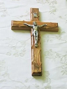 Crucifijo Crucifijo Madera de Olivo Madera de Olivo Belén Tierra Santa Jerusalén 10 Pulgadas