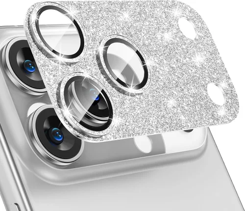 Miniatura 18 de Tensea Protector de lente de cámara para iPhone 16 Pro/iPhone 16 Pro Max/iPhone 15 Pro/iPhone 15 Pro Max, cubierta de vidrio templado de aleación