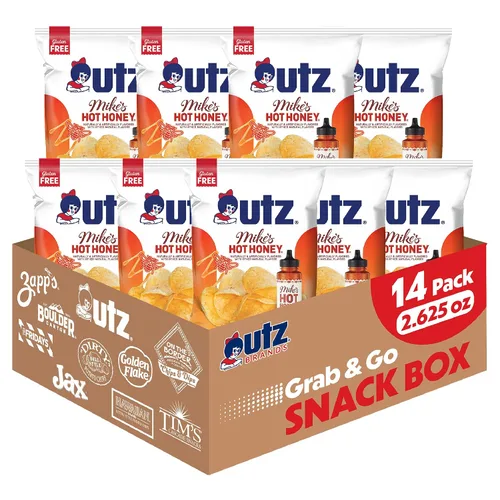 Utz® Mike's Hot Honey - Papas fritas con sabor a miel; 2.625 onzas, 14 unidades