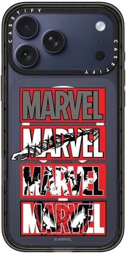Miniatura 3 de CASETiFY Funda Impact para iPhone 17 Pro Max [Colaboración Marvel/Delgada/Magsafe / Protección contra caídas de grado militar 4X de 8.2 pies]