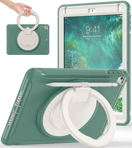 Miniatura 14 de BATYUE Funda para iPad de 6ª generación de 9.7 pulgadas 2018, iPad 5ª generación 2017, iPad Air 2/iPad Pro de 9.7 pulgadas, funda protectora a
