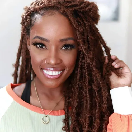 Miniatura 9 de Beyond Beauty Cabello de Ganchillo Spring Twist 90 hebras 8 pulgadas Spring Twists Esponjosas Trenzado, Trenzas de Ganchillo Spring Twist Bomb Twist