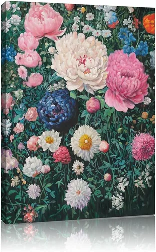 Miniatura 20 de Lienzo enmarcado vintage para pared, diseño de conejo, conejo, póster para decoración del hogar y Pascua, 13.5 x 13.5 pulgadas Granero rústico