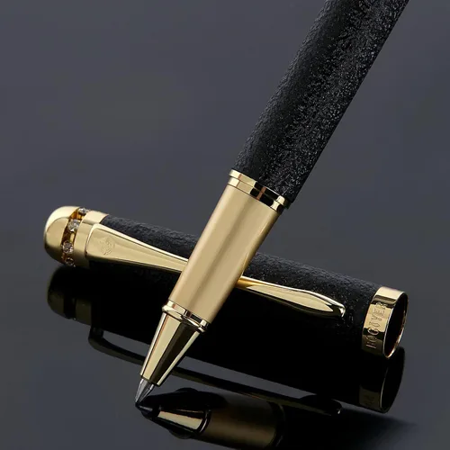 Bolígrafos de tinta líquida Rollerball, el mejor set de regalo de bolígrafo de bola de lujo para hombres y mujeres, bolígrafo recargable de tinta