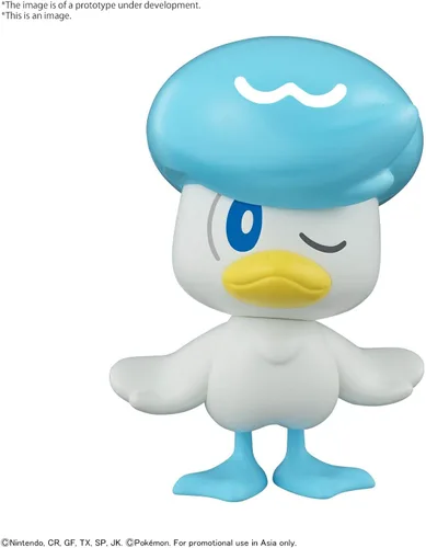 Miniatura 2 de BANDAI Hobby - Pokémon - #19 Quaxly Pokémon Modelo Kit Rápido