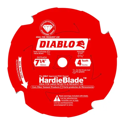 Miniatura 7 de Diablo TrexBlade - Hoja de sierra para compuestos y plástico, diámetro de 12 pulgadas, 84 dientes MTCG, eje de 1 pulgada, corte de .102 pulgadas