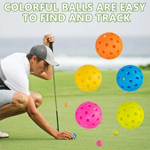 Miniatura 8 de SJEhome Juego de golf para patio trasero, 2 palos y 5 pelotas, adecuado para práctica de patio trasero de 9/6/3 hoyos, regalos de golf