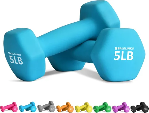 Miniatura 55 de Balelinko Equipo de Gimnasio en Casa, Entrenamiento de Fuerza, Pérdida de Peso, Pesos para Pilates, Yoga, Pesos para Mujeres, Hombres, Personas