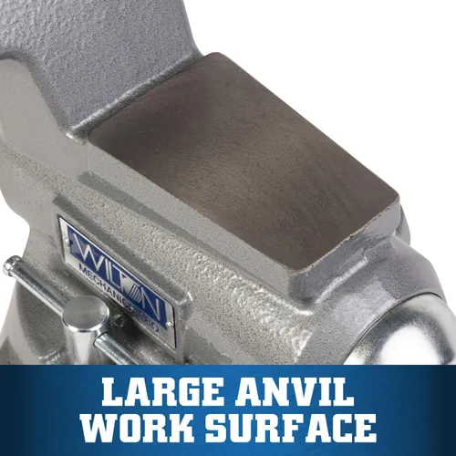 Miniatura 3 de Morsa de banco Wilton Mechanics Pro, 5-1/2" de ancho de mandíbula, 5" de abertura de mandíbula, 3-5/8" de garganta (Modelo 855M)