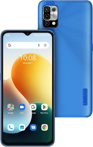 Miniatura 9 de UMIDIGI Teléfono celular desbloqueado, Power 5 Smartphone 4+128GB, Helio G25 Octa-Core 6150mAh, 6.53 teléfonos con pantalla HD con cámara