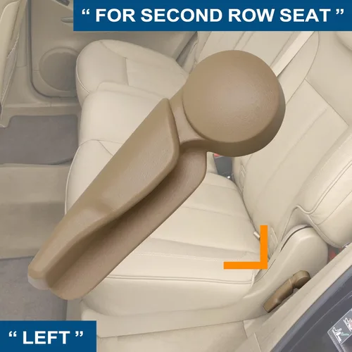 Miniatura 3 de APPERFiT Manija de liberación de asiento (beige) compatible con Mercedes-Benz X164 GL-Class GL550 GL450 GL350 GL320 lado izquierdo del conductor