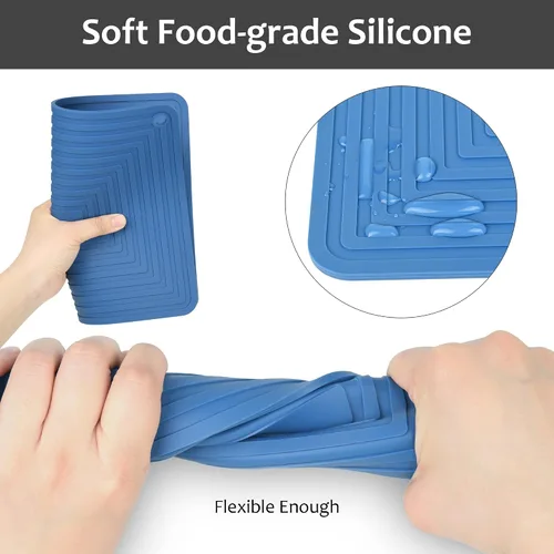 Miniatura 3 de Salvamanteles de silicona para platos calientes, salvamanteles para cocina, salvamanteles para ollas y sartenes, soportes de silicona para macetas