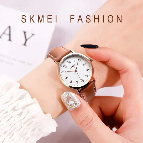 Miniatura 4 de SKMEI Reloj impermeable para mujer reloj de pulsera para mujer vestido casual de cuarzo analógico para mujer