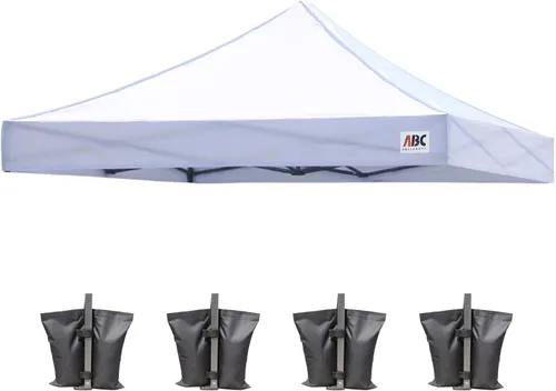 Miniatura 16 de ABCCANOPY - Toldo de repuesto para carpa desplegable (10x10 pies, beige)