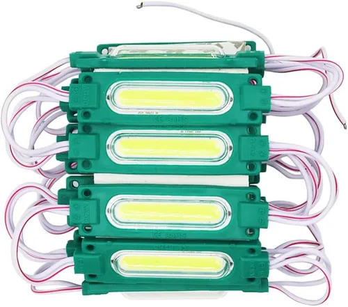 Miniatura 3 de YSY Luces LED para escaparates para exteriores, módulo de luz COB, luces LED con cinta adhesiva, impermeable, luz de ventana para tienda de Blanco