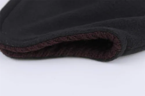 Miniatura 6 de Connectyle Gorro de invierno cálido para hombre, con forro polar y orejera, gorro diario