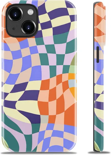 Miniatura 82 de Goodon para iPhone 17 Pro, Funda Estética de Gato Negro y Niña Naranja, Compatible con Magsafe, Funda Protectora Retro Única y Moderna de Silicona
