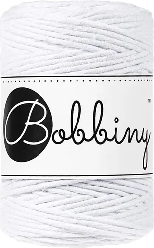 Miniatura 41 de Bobbiny Cordón de macramé de una sola capa para bebé de 0.069 pulgadas (100% algodón reciclado)