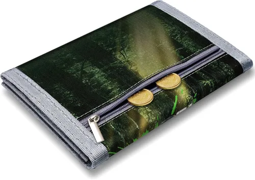 Miniatura 2 de ARTIST'S DREAM Billetera para niños y niñas, billetera triple plegable para niños de 4 a 18 años, cartera para niños con bolsillo para monedas