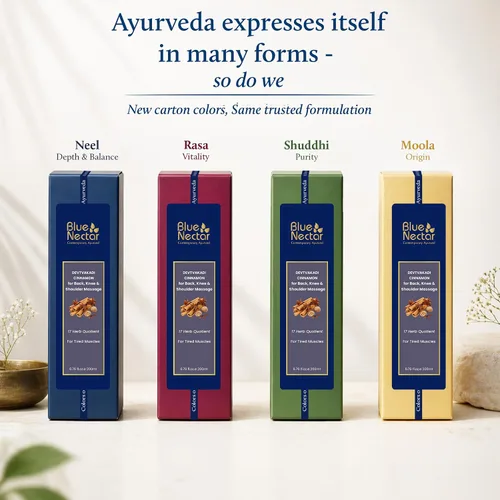 Miniatura 3 de Blue Nectar Aceite ayurvédico para el dolor de espalda, articulaciones y hombros con canela, clavo de olor (17 hierbas, 6.76 onzas líquidas)