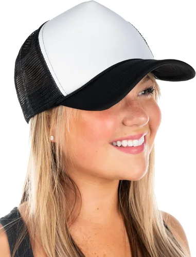 Miniatura 262 de Funky Junque Gorra de béisbol de béisbol en blanco para hombre y mujer