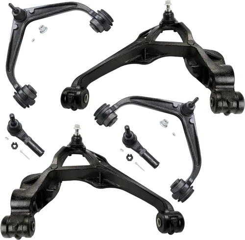 Miniatura 112 de Detroit Axle - Kit de extremo delantero para Chrysler 300 Dodge Charge Challenger 2011-2023, 2 brazos de control inferiores traseros 2 rótulas