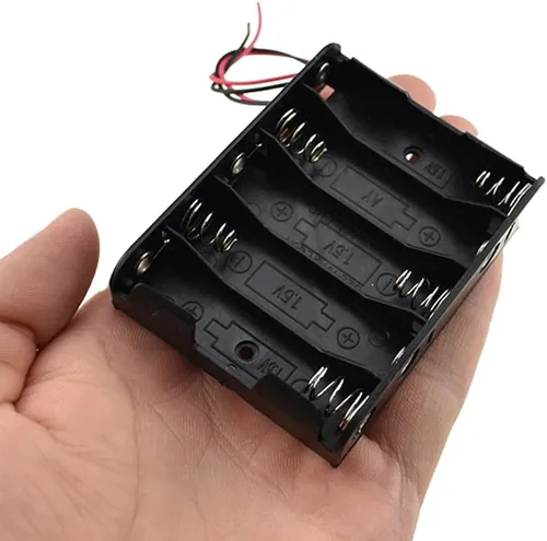 Miniatura 19 de HAHIYO 2 soportes de batería AAA con conector JST, suministro portátil, intercambio rápido, tapas de forma segura, conveniente interruptor