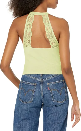 Miniatura 2 de GUESS Top sin mangas Tori con encaje sin costuras para mujer