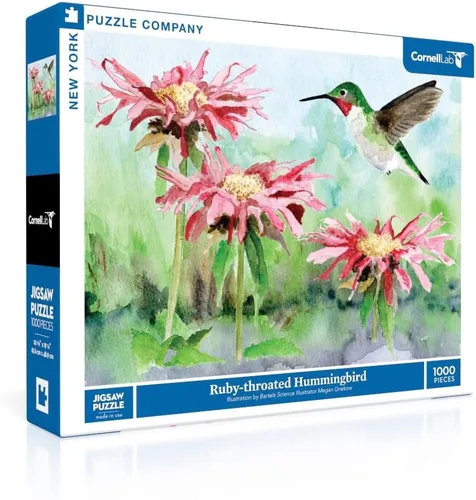 Miniatura 7 de New York Puzzle Company - Cornell Lab Birds of Eastern/Central North America - Rompecabezas de 1000 piezas para noches de juego familiares por Pedro
