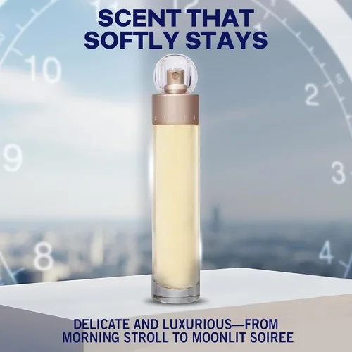 Miniatura 3 de Perry Ellis Eau De Toilette 360° - Espray para mujer, perfume para mujer, fragancia floral ligera y brillante, EDT, aroma de diseñador para ella