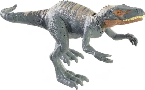 Jurassic World Toys Wild Pack - Figura de acción de dinosaurio carnívoro de Herrerasaurus con articulaciones móviles, función de escultura y ataque