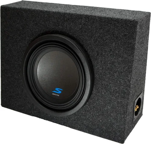 Miniatura 12 de American Sound Connection Alpine Bundle Compatible con Vehículos Universales S-W12D4 Caja de Subwoofer Cargada Individual de 12" Sin amplificador