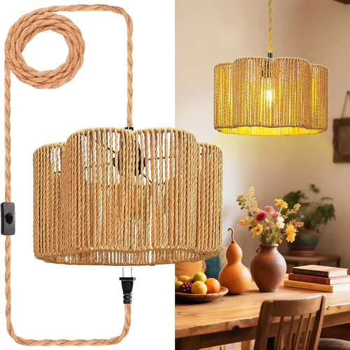 Miniatura 13 de Paquete de 4 luces LED de garaje, 220 W, luces LED de techo superbrillantes, deformables en base E26, luz de garaje para sótano, almacén, taller
