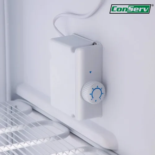Miniatura 8 de EQUATOR ADVANCED Appliances Conserv 3 pies cúbicos Midi congelador vertical, inoxidable