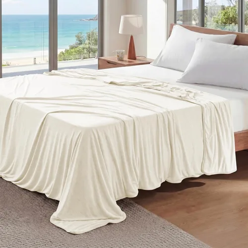 Miniatura 17 de Bedsure - Manta refrescante para personas que tienen calor al dormir, para habitación de niñas y niños, cobija fresca, ropa de cama ligera