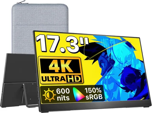 Miniatura 11 de VisionOwl Monitor portátil para laptop, IPS USB-C HDMI segundo monitor de viaje para MacBook Pro Air, PC, PS5, Xbox, segunda pantalla portátil