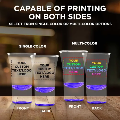 Miniatura 6 de Lord Shooter - Vasos de chupito grabados personalizados de 1.75 onzas, paquete de 10/50/100, texto personalizado, logotipo, fiesta de cumpleaños