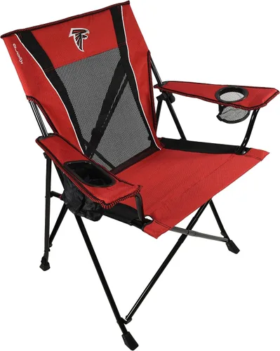 Miniatura 22 de Kijaro Dual Lock Pro, Silla plegable para fanáticos de deportes, 26" L x 35.5" W x 37" H, Carolina Panthers