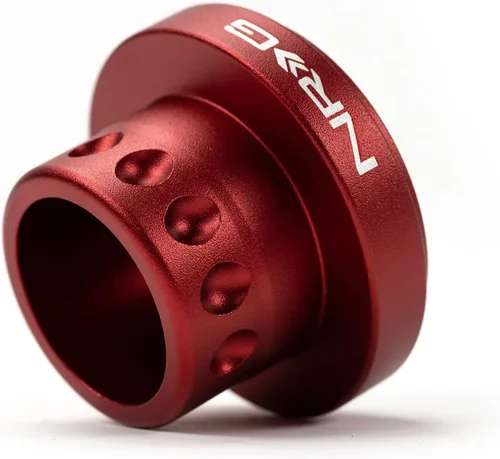 Miniatura 2 de NRG Innovations NRG-SRK-RLE30H Versión 2 Race Volante Adaptador de buje corto de liberación rápida, hasta 1 pulgada más corto en general, cuerpo