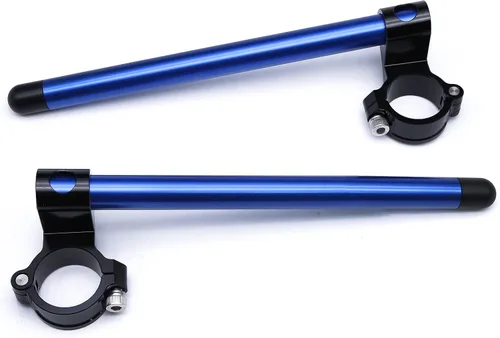 Kit de montaje de abrazadera de tubo de horquilla CNC de 7/8 pulgadas de 0.866 in, con clip en manillares, reemplazo de elevador de 1.5 pulgadas,