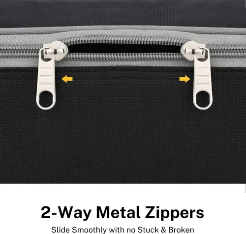 Miniatura 8 de Donner - Funda para guitarra acústica de 40 a 41 pulgadas, acolchado de esponja de 5 mm de espesor, nailon Ripstop 600D resistente al agua, funda 41