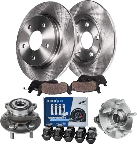 Miniatura 25 de Detroit Axle - Kit de frenos para Mazda CX-5 2019-2024, rotores de freno de disco pastillas de freno de cerámica con herrajes 2020 2021 2022 2023