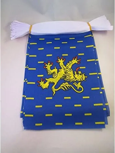 Miniatura 3 de AZ FLAG Señal marítima internacional 42.7 ft BUNTING Flag 40 banderas 9'' x 6'' - Banderas de cuerda del alfabeto náutico 5.9 x 8.3 in