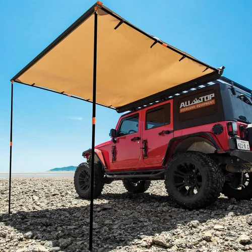 Miniatura 9 de ALL-TOP Toldo Cuarto de Ducha con Tapete de Piso Plegable, 3.3 pies x 3.3 pies, Refugio Privado Baño con Techo, Luz LED, Tubo de Drenaje, Baño