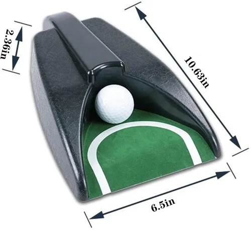 Miniatura 2 de Taza de golf automática con retorno de pelota - Ayuda portátil para entrenamiento interior/exterior